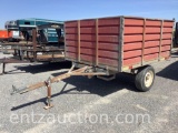 SHOPBUILT 6' X 7' HYD. DUMP TRAILER, SA,