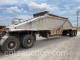 2007 CTS BDT-40 BELLY DUMP TRAILER, SINGLE