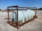 1000 GALLON POLY TANK ON SKIDS