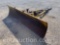 9' DOZER BLADE, HYD. W/ BRACKETS