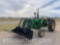 1968 JD 4020 TRACTOR, DSL., 3PT, 540 PTO,