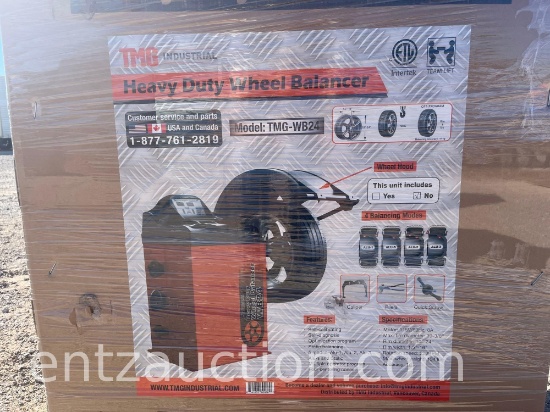 TMG HD WHEEL BALANCER, 115 VOLT, UNUSED