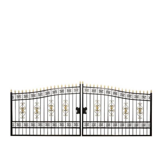 TMG 20' BI-PARTING WROUGHT IRON GATE