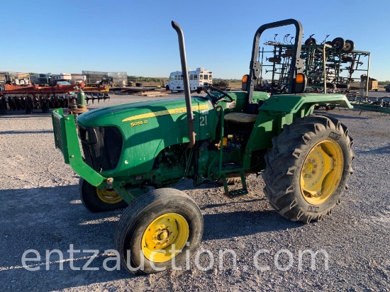 2012 JD 5055D TRACTOR, 3PT, PTO, SINGLE HYD.,