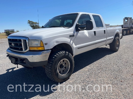 1999 FORD F350 SUPER DUTY PICKUP, V8 POWERSTROKE