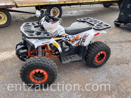 COLEMAN SCRAMBLER SPORT AT125UT ATV,