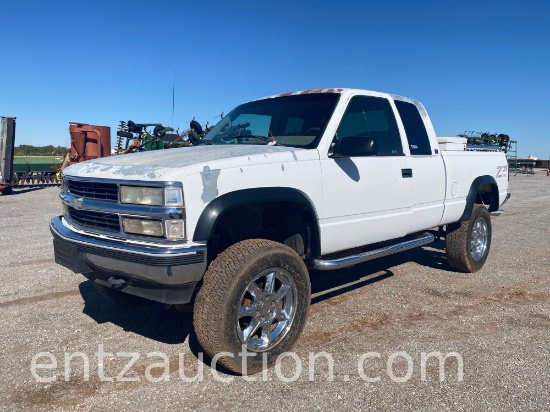 1995 CHEVY 1500 Z71, EXT. CAB, 5.7L GAS, AUTO,