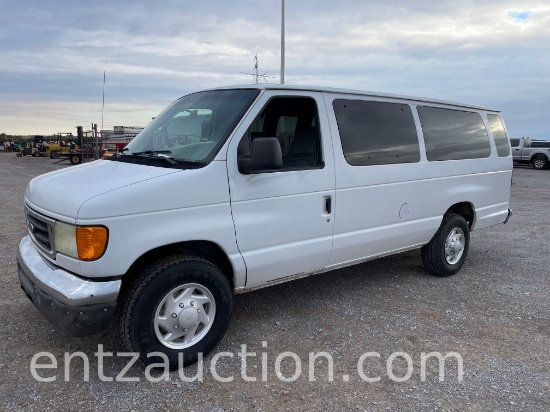 2006 FORD ECONOLINE VAN, 350, 5.4L, GAS, AUTO,