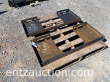 OPEN WELDABLE QUICK ATTACH PLATES **SOLD TIMES THE