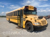 2012 BLUE BIRD SCHOOL BUS, CUMMINS 5.9L ENGINE