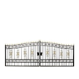 TMG 20' BI-PARTING WROUGHT IRON GATE