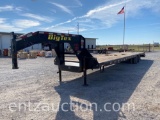 2018 BIG TEX GN FLATBED TRAILER, 35' X 102