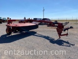 NEW HOLLAND H7230 DISCBINE SWATHER, 8 DISC,