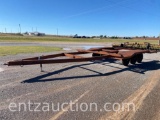 24' X 11' COMBINE TRAILER, TRIPLE AXLE,