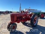 1948 FARMALL MODEL H TRACTOR, GAS, PTO, COOLANT