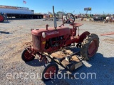 1949 FARMALL CUB TRACTOR, 4 CYL. GAS,