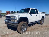 1995 CHEVY 1500 Z71, EXT. CAB, 5.7L GAS, AUTO,