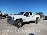2015 CHEVY 2500 PICKUP, EXT. CAB, 6.0L GAS,