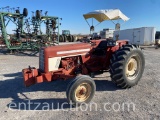 1974 INTERNATIONAL 574 TRACTOR, CANOPY TOP,