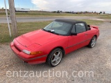 1991 MERCURY CAPRI XR2 CAR, GAS, MANUAL,