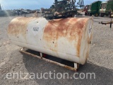 1000 GALLON FUEL TANK ON SKIDS