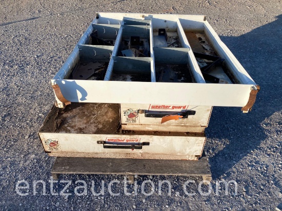 SET OF PACK RAT TOOLBOXES 40" X 48" & 20" X 48"