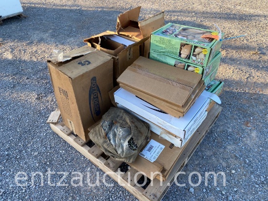 MISC. LOT OF JOTTO DESKS, HUSKY FLOOR LINERS,