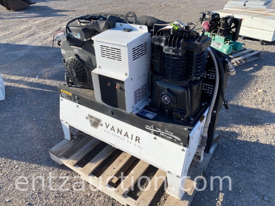 VANAIR AIR COMPRESSOR/GENERATOR, MODEL 050604,