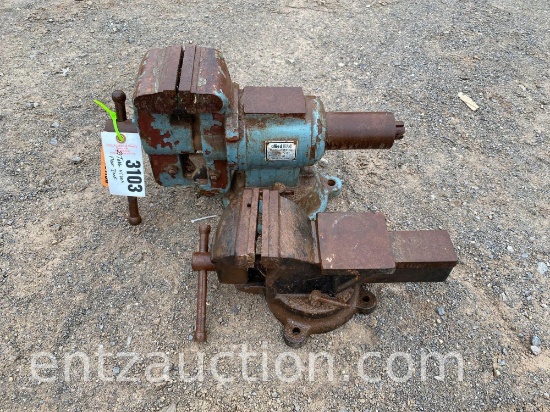 PITTSBURGH TABLE VISE, ALLIED TABLE VISE & FLOOR