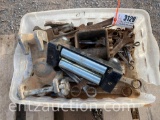 MISC. LOT OF WRENCHES, SOCKETS & PIPE WRENCHES
