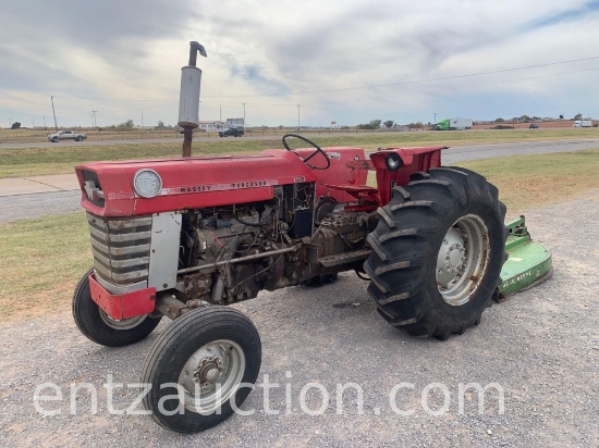 1969 MASSEY FERGUSON 175 TRACTOR, GAS, 3PT, 540