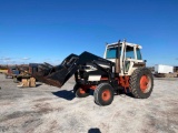 1981 CASE 2090 TRACTOR, C&A, HYD, 3PT,