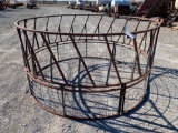 HD SKIRTED METAL HAY RING, 3PC., NEW, LOCALLY MADE