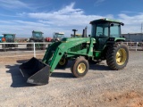 1979 JD 4040 TRACTOR, 3PT, DUAL HYD. PTO,
