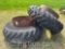SET OF 18.4 R38 DUALS, BOLT ON