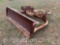 8' DOZER BLADE WITH JD 40 SERIES BRACKETS