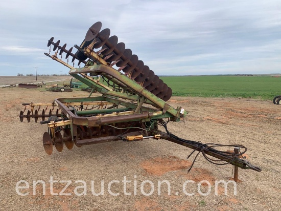 JD 220 DISC, 17', SINGLE FOLD, 19 1/2" FRONT
