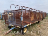 4 WHEEL PEANUT SOLAR DRYING TRAILER, 98