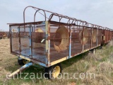 4 WHEEL PEANUT SOLAR DRYING TRAILER, 98