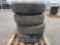 MISC. 235/80R16 TRAILER TIRES, MOUNTED ON