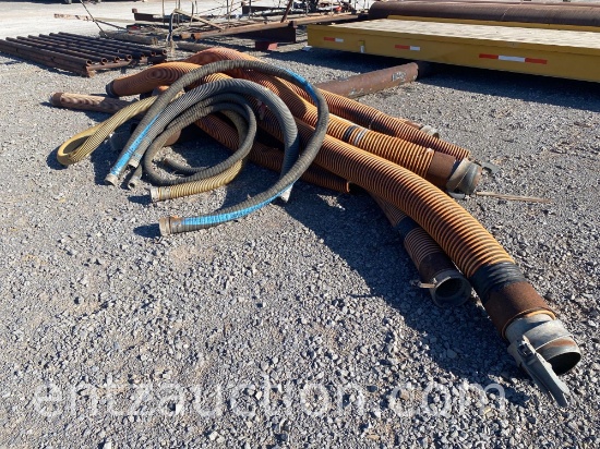LOT OF RIGID SUCTION HOSE, VARIOUS LENGTHS &