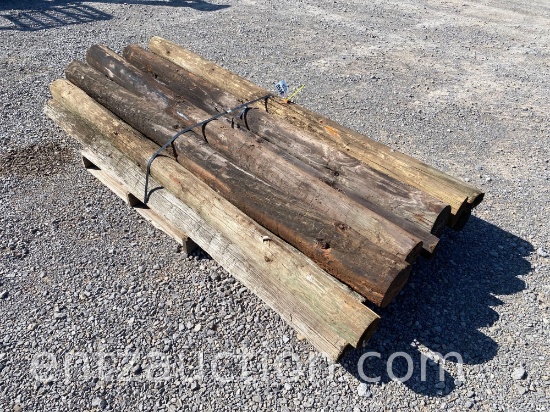 USED WOOD POSTS OF VARIOUS SIZES **SOLD TIMES THE
