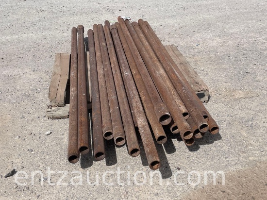 2 3/8" OD PIPE POSTS, VARIOUS LENGTHS **SOLD