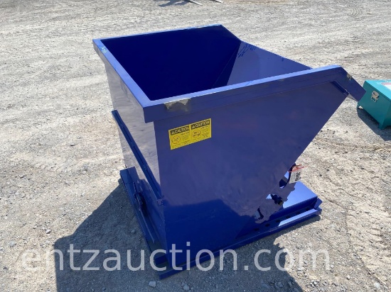 FORKLIFT TRASH BIN, 39",