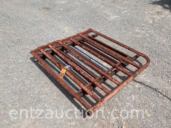 LOT OF 3 MISC. STEEL GATES, 3'