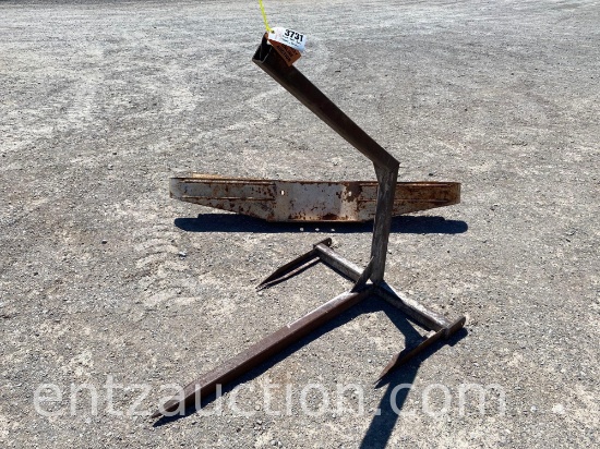TRUCK BED BALE SPEAR & 6' BUMPER