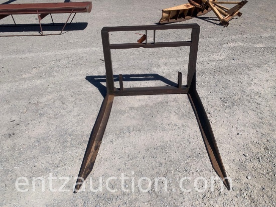 3PT SHOPBUILT BALE MOVER