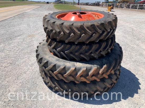 ALLIANCE TIRES AND RIMS, 2) 320/90R50 REARS &