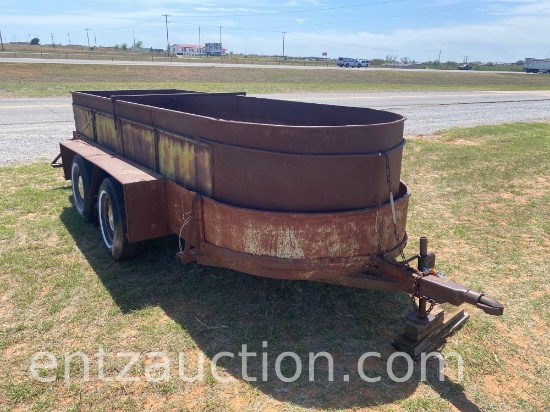 SHOPBUILT 53" x 14' TRAILER, 33" SIDES, TA,