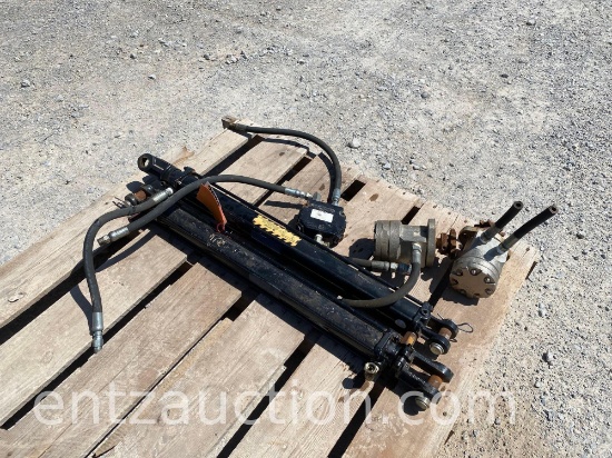 LOT W/ 2) 32" HYD. CYLINDERS, HYD. DIRECTIONAL